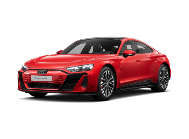 Audi e-tron GT rood