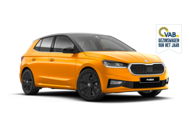 Groep LAC Verschaeren Skoda Fabia oranje