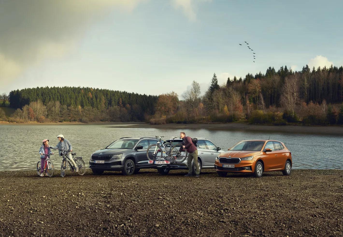 Skoda saloncondities - limited cycling edtition