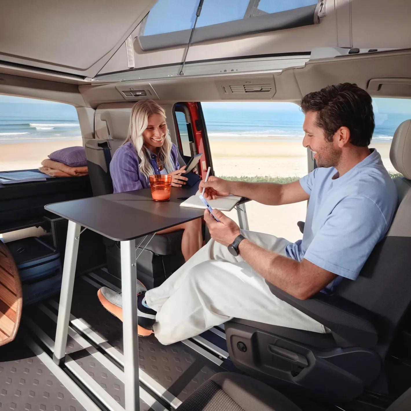 Gezeligheid in de Volkswagen California
