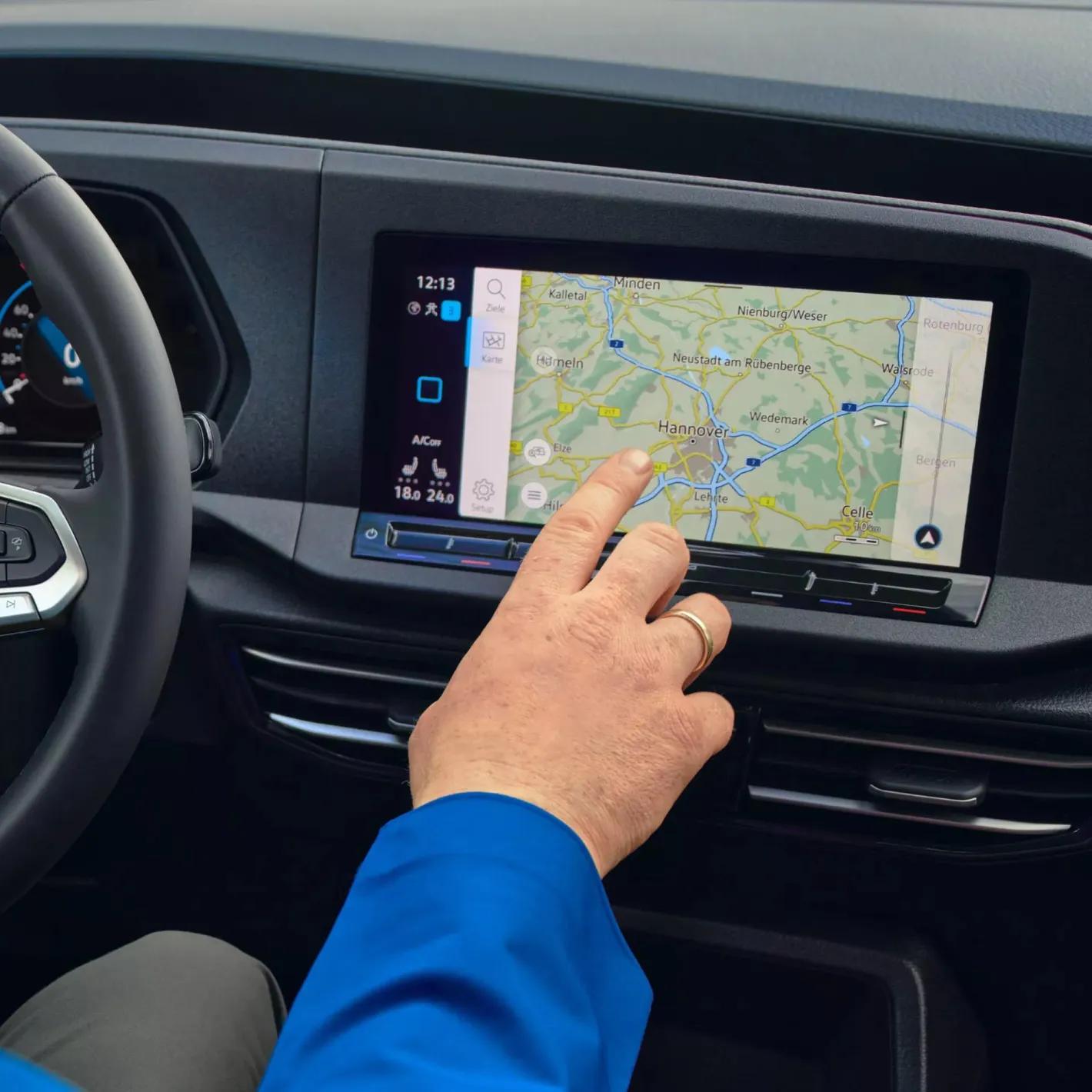 Caddy e-Hybride slimme technologie