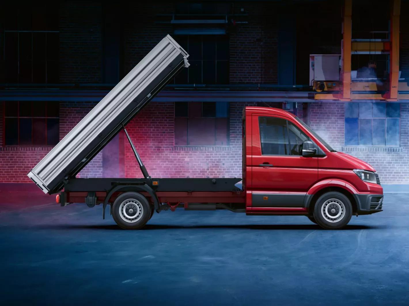 Volkswagen Chassis met bak