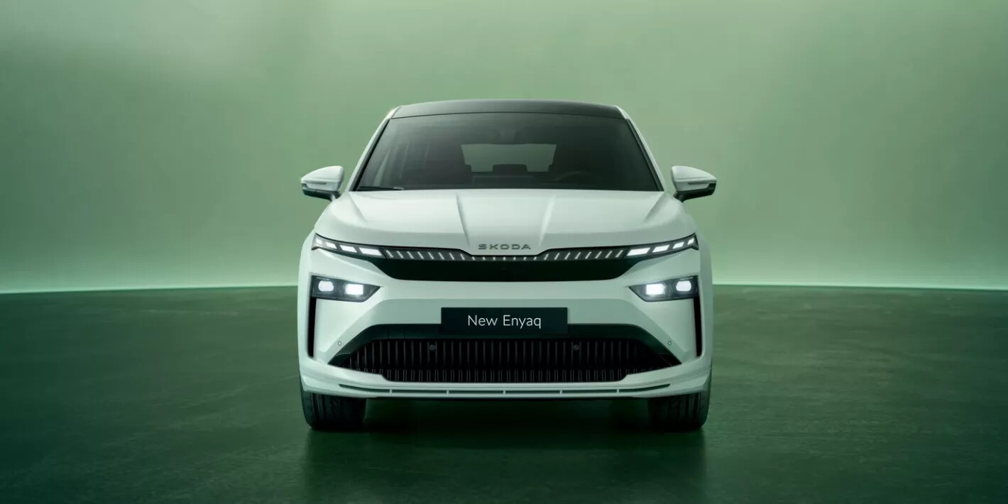 Skoda Enyaq coupé exterieur voorkant