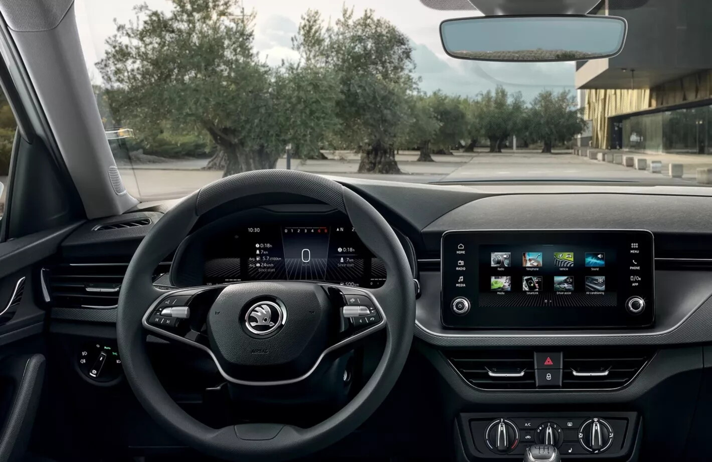 Skoda Kamiq interieur en infotainment