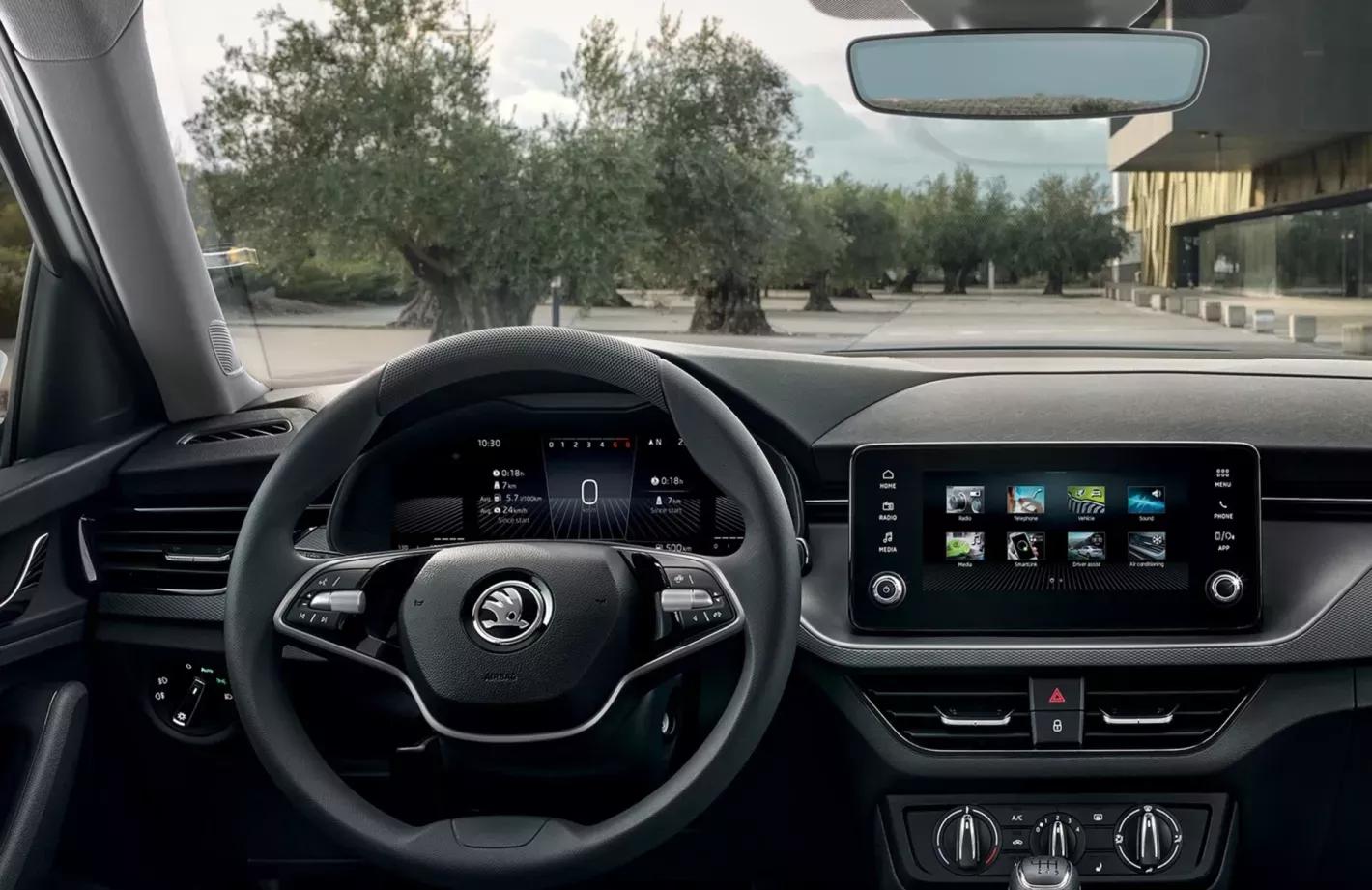 Skoda Kamiq interieur en infotainment