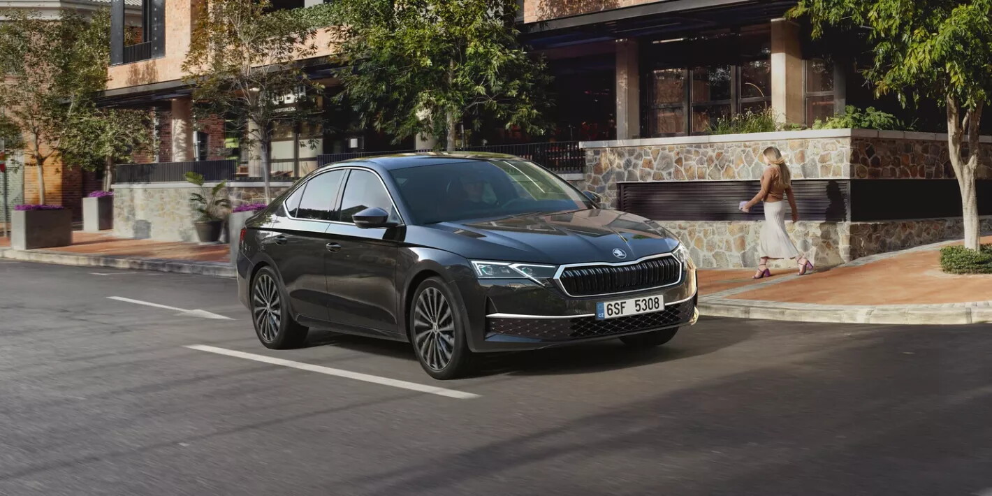 skoda octavia exterieur zijaanzicht en velgen