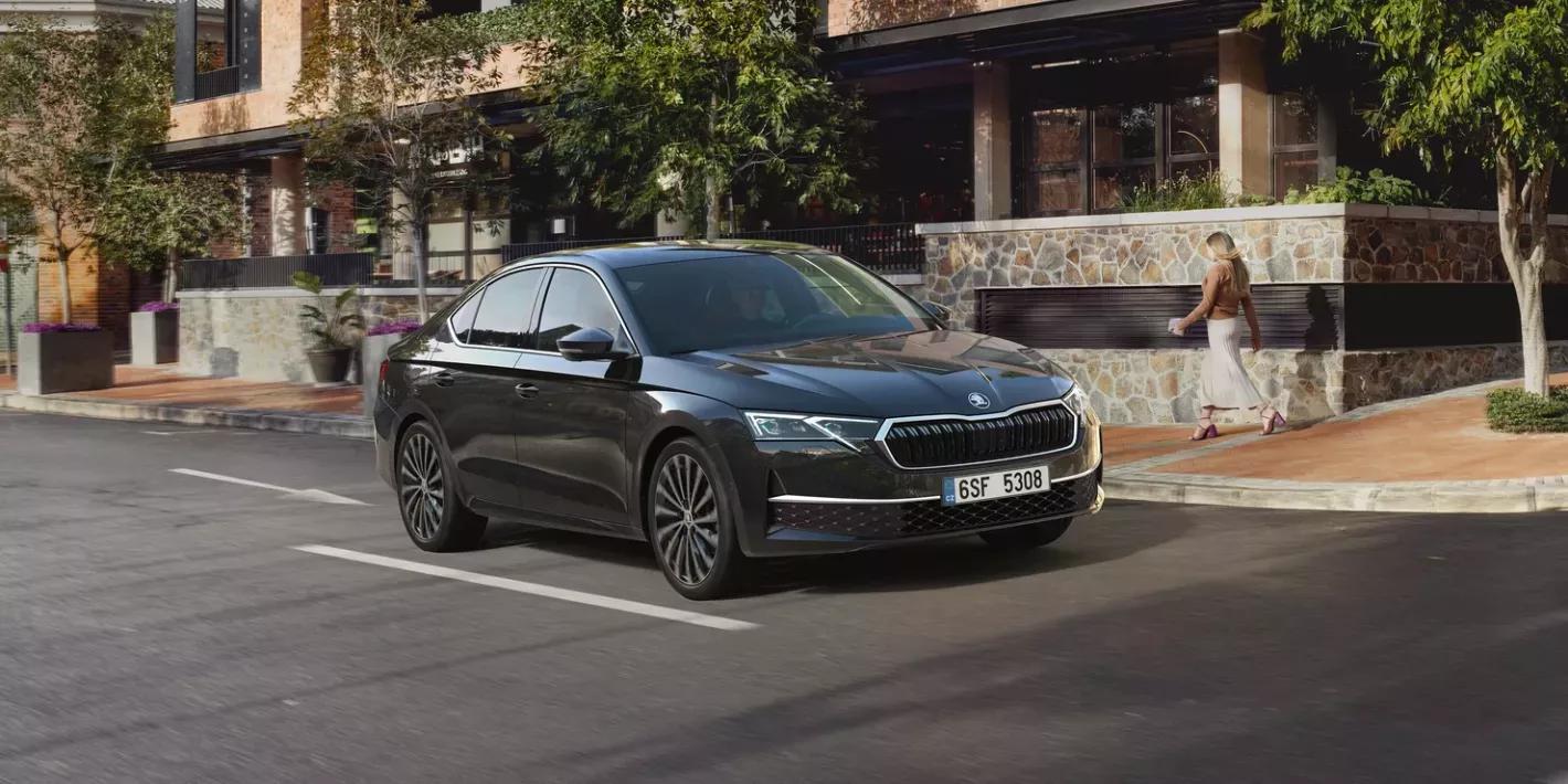 skoda octavia exterieur zijaanzicht en velgen