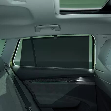 skoda enyaq coupé interieur achterbank