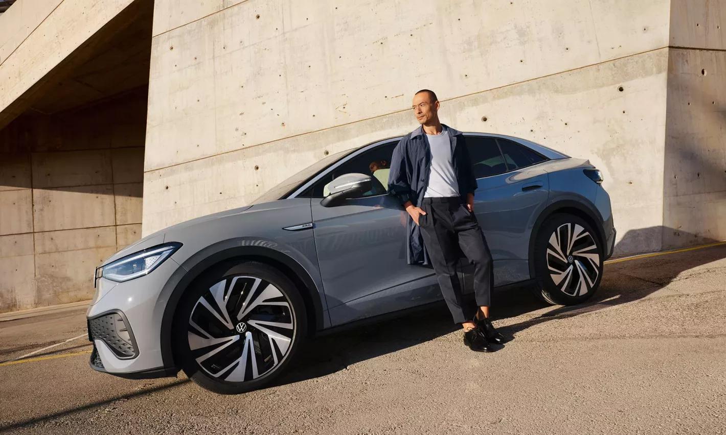 Grijze Volkswagen ID.5