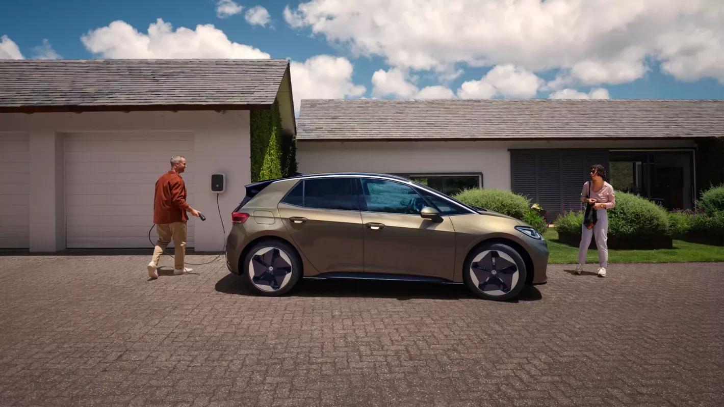 Zijkant Volkswagen ID.3