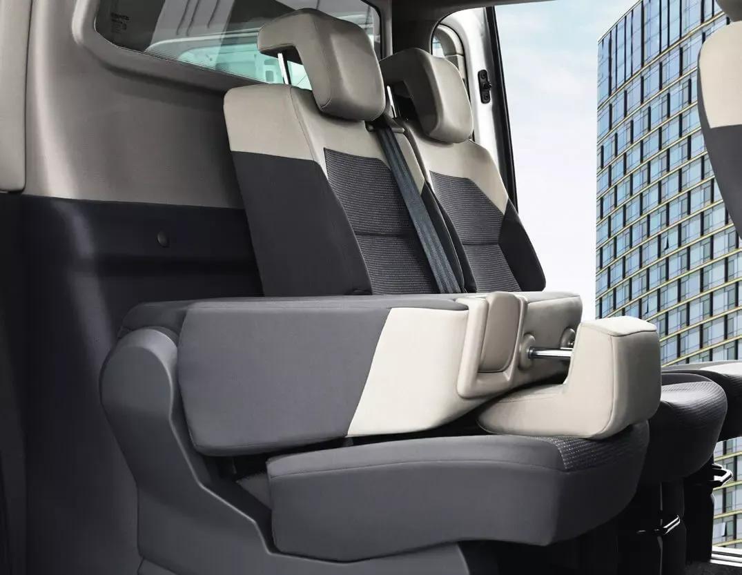 Multivan dubbele cabine interieur