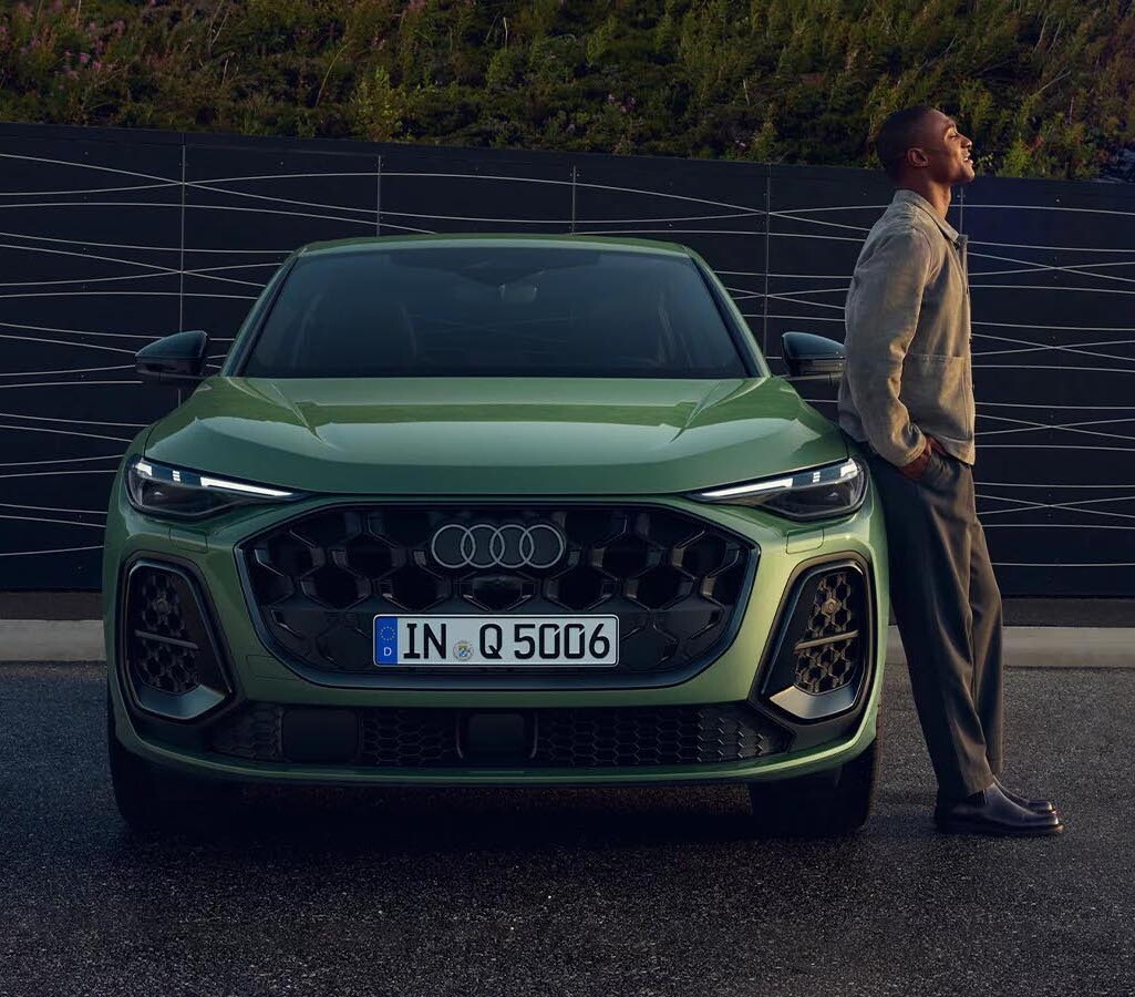Audi Q5 groen voorkant