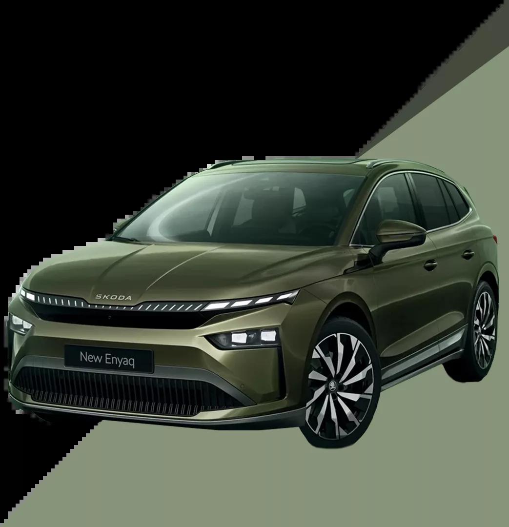 Skoda enyaq groen