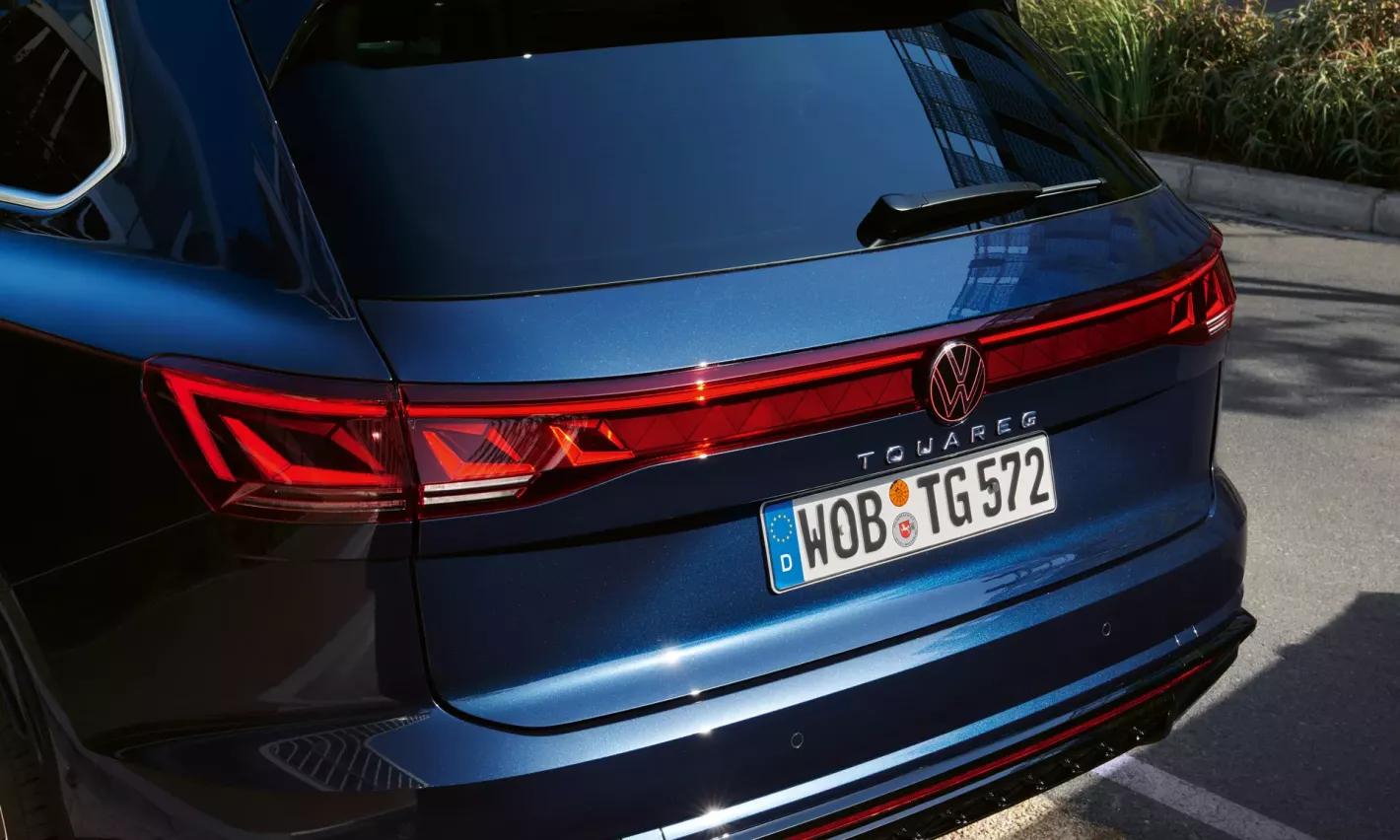Achterkant Volkswagen Touareg
