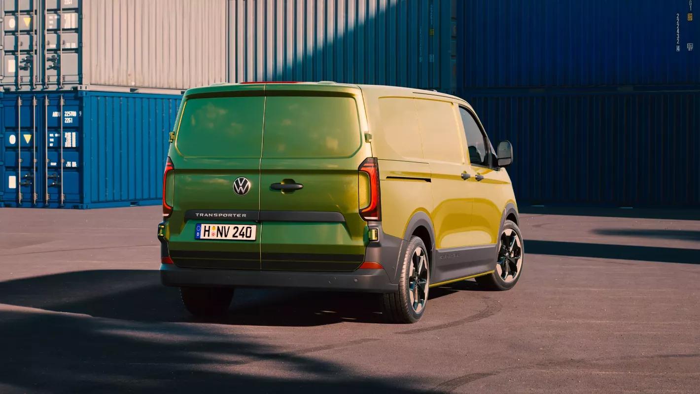 Volkswagen e-transporter achterkant