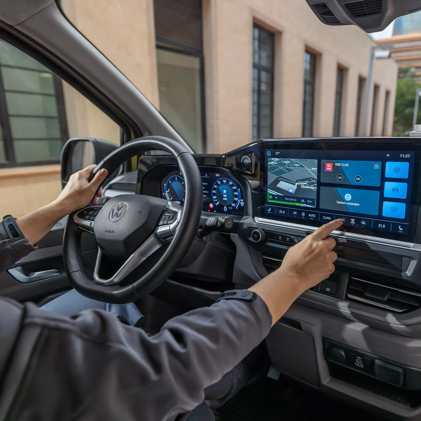 Volkswagen Transporter dashboard
