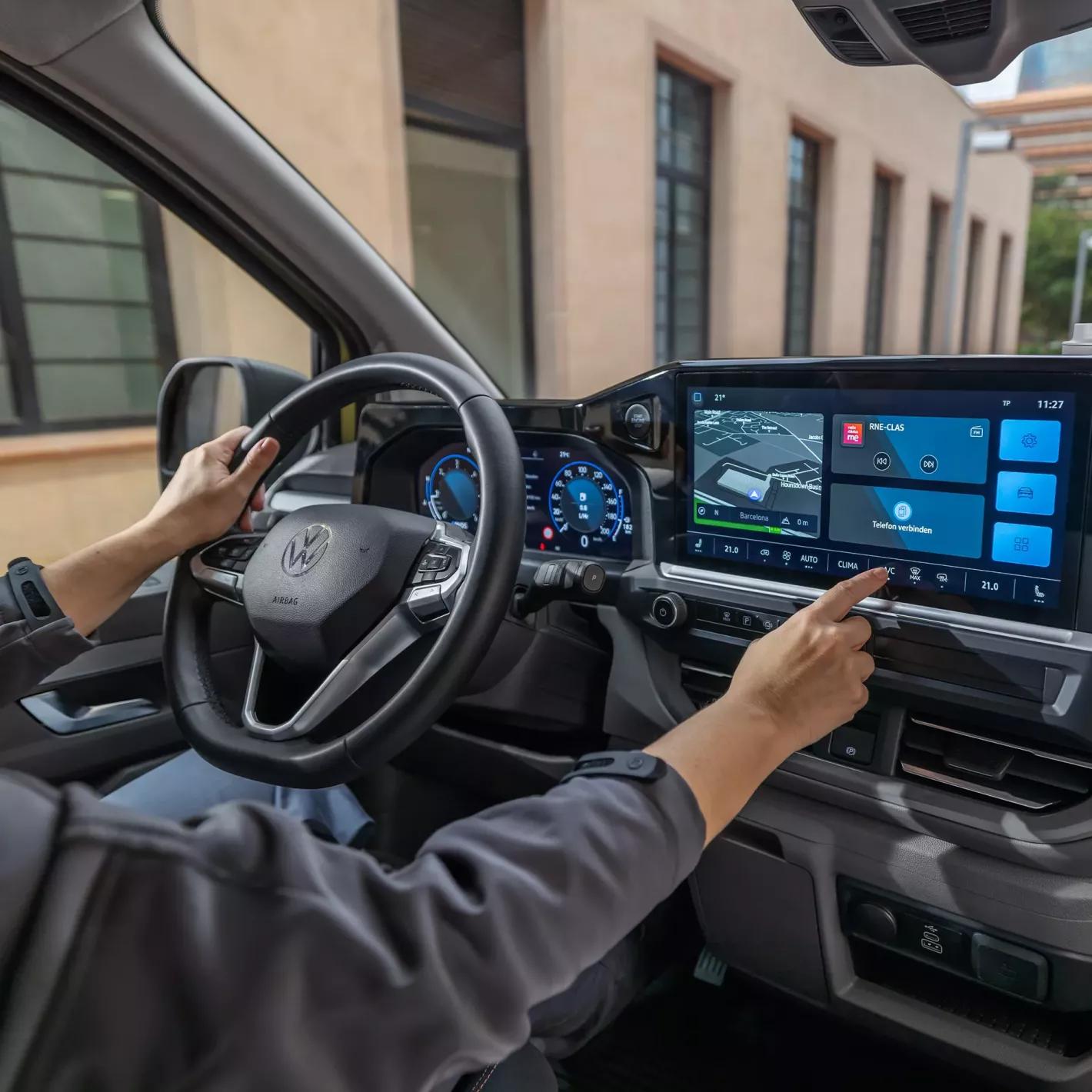 Volkswagen Transporter dashboard