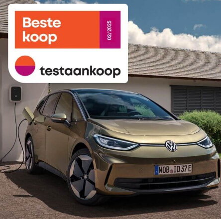 Volkswagen ID.3 uitgeroepen tit beste koop wagen door testaankoop