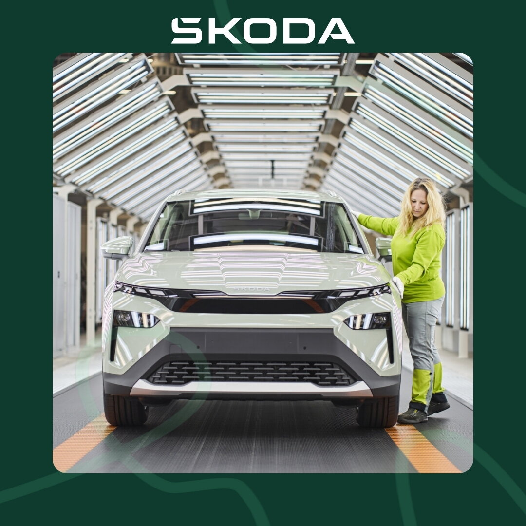 Wist je dat de elektrische Skoda Elroq een vlakke batterij heeft,